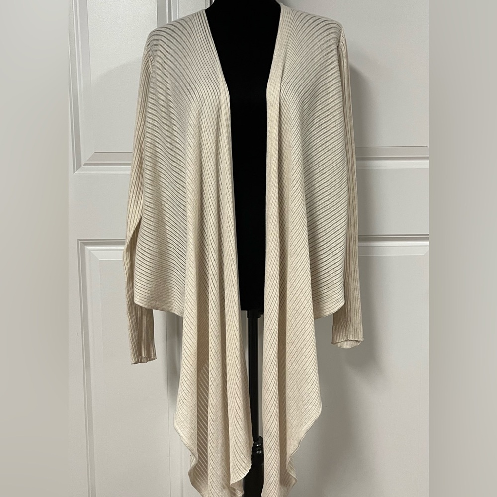 Eileen Fisher Open Front Cardigan Sweater